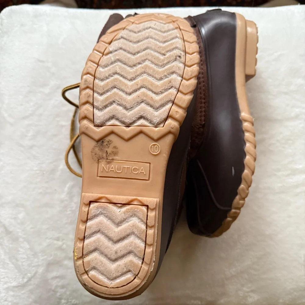 Men's Nautica Channing Brown Duck Boots